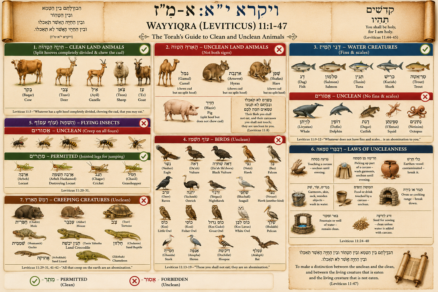 The Dietary Laws of the Torah